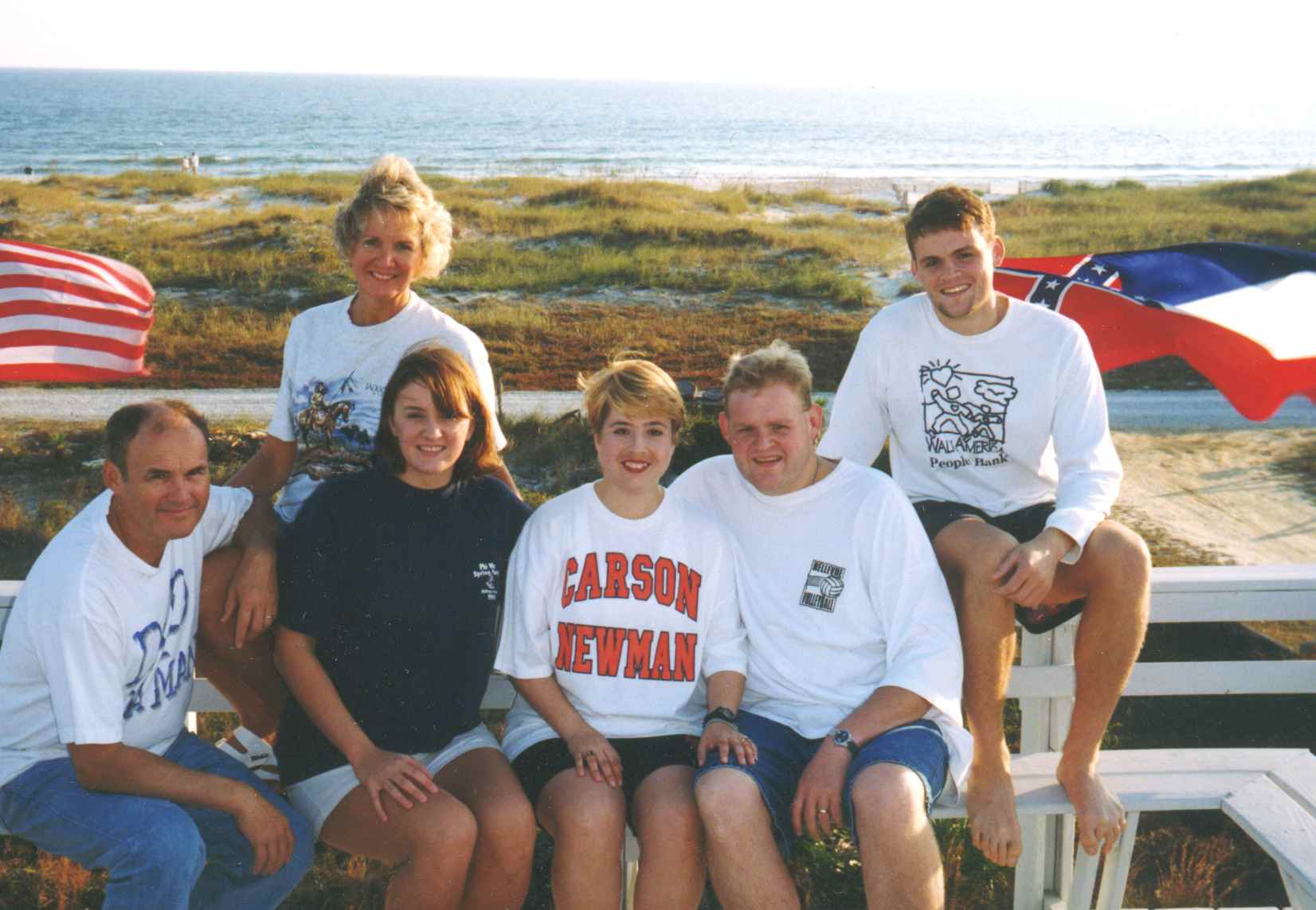 The Ammann's at the beach